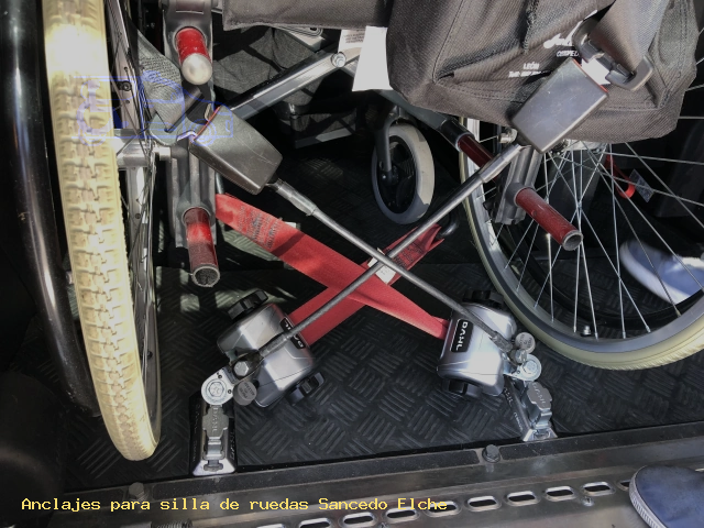 Anclajes de silla Sancedo Elche