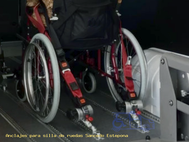 Anclajes silla de ruedas Sancedo Estepona