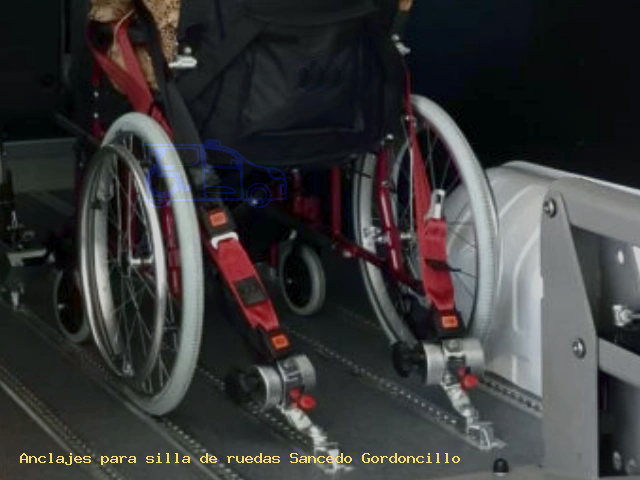 Sujección de silla de ruedas Sancedo Gordoncillo