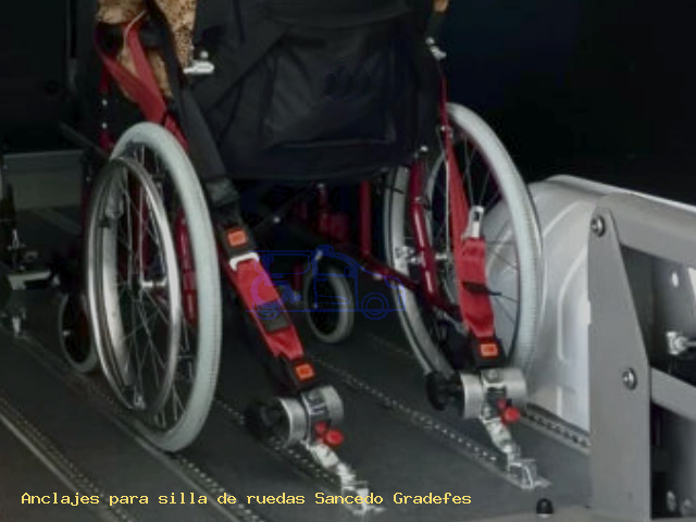 Anclajes silla de ruedas Sancedo Gradefes