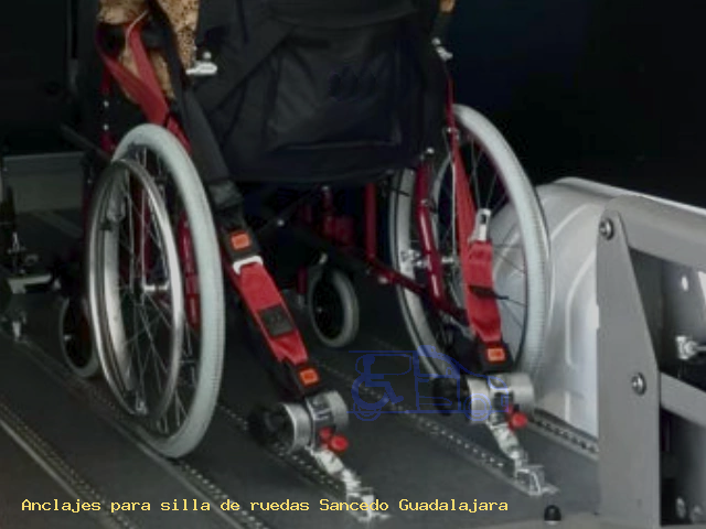 Anclajes silla de ruedas Sancedo Guadalajara