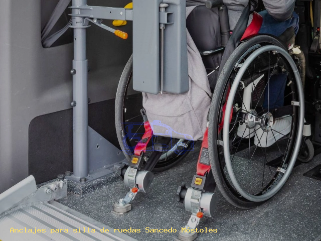 Anclajes silla de ruedas Sancedo Móstoles