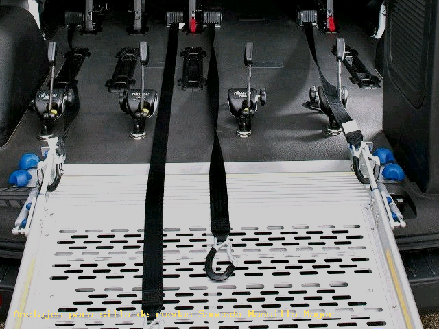 Anclaje silla de ruedas Sancedo Mansilla Mayor