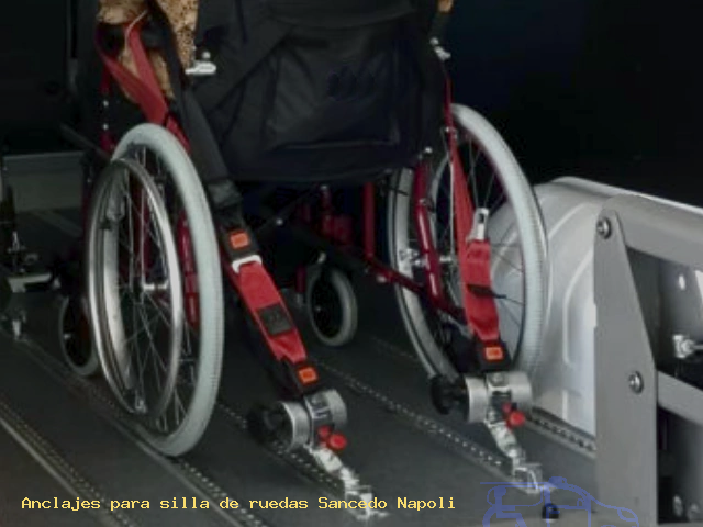 Anclajes para silla de ruedas Sancedo Napoli