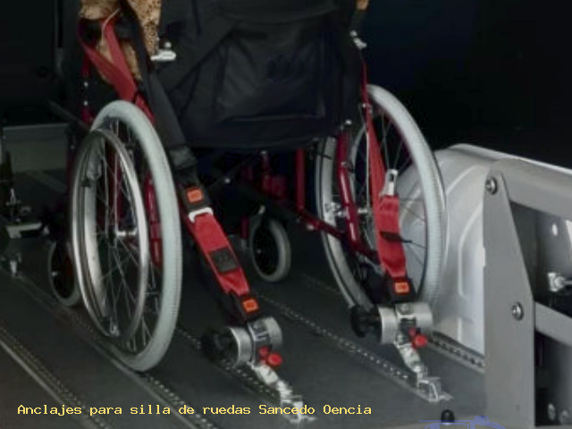 Fijaciones de silla de ruedas Sancedo Oencia