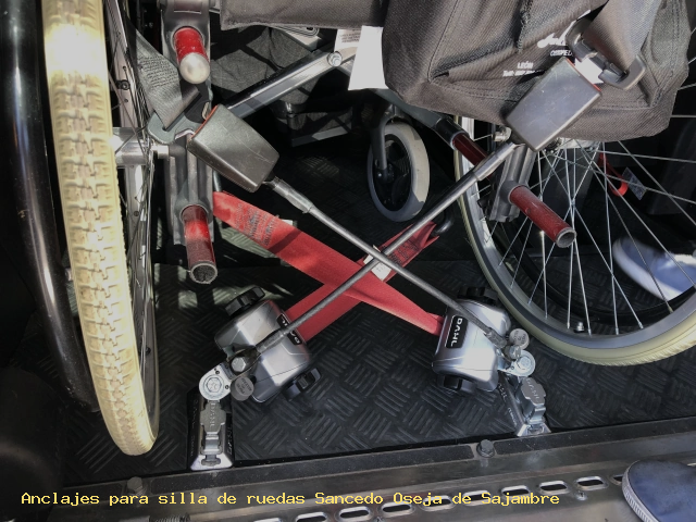 Anclajes para silla de ruedas Sancedo Oseja de Sajambre
