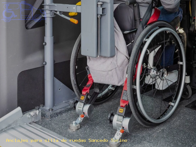 Sujección de silla de ruedas Sancedo Torino