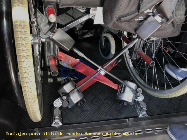 Anclaje silla de ruedas Sancedo Valdesamario