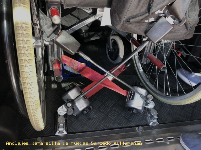 Sujección de silla de ruedas Sancedo Villamañán