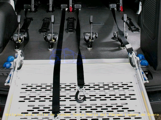 Anclajes para silla de ruedas Santa María del Páramo Laguna de Duero