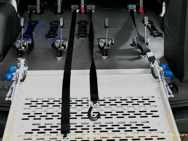 Sujección de silla de ruedas Santa María del Páramo Sanlúcar de Barrameda