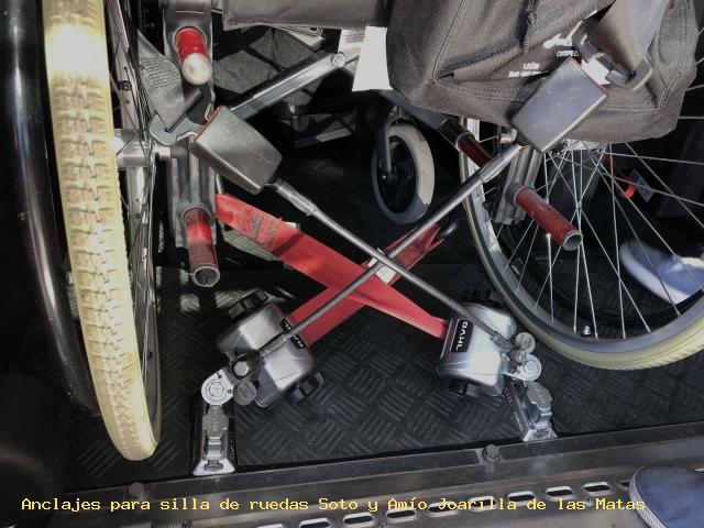 Anclajes para silla de ruedas Soto y Amío Joarilla de las Matas