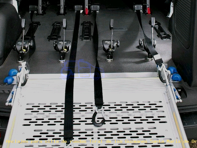 Fijaciones de silla de ruedas Toral de los Guzmanes Santa María de Ordás