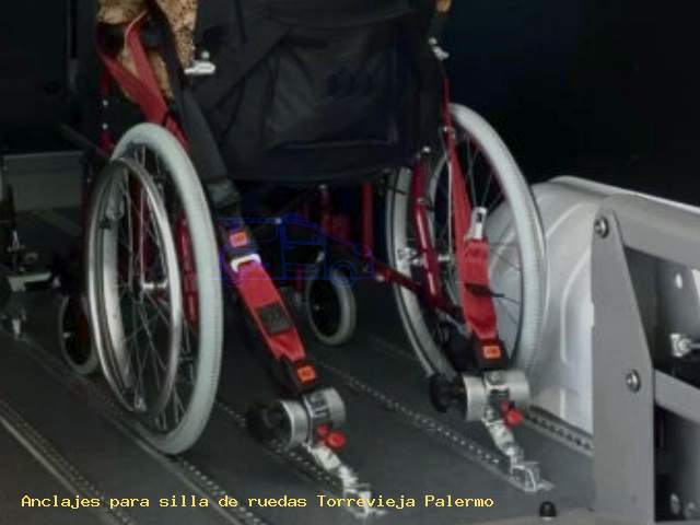 Anclajes para silla de ruedas Torrevieja Palermo