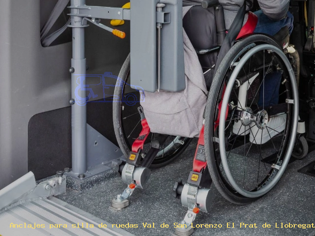 Anclaje silla de ruedas Val de San Lorenzo El Prat de Llobregat