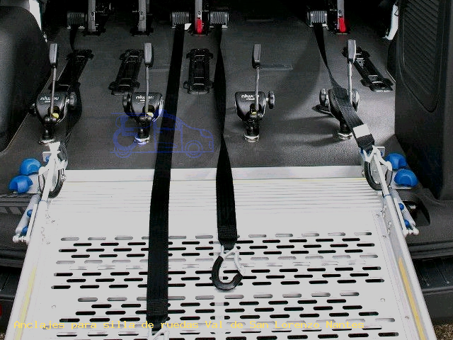 Anclajes silla de ruedas Val de San Lorenzo Nantes