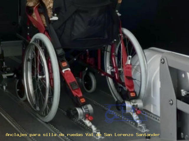 Anclajes silla de ruedas Val de San Lorenzo Santander