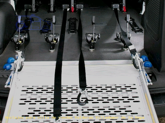 Anclajes silla de ruedas Valderas Villademor de la Vega