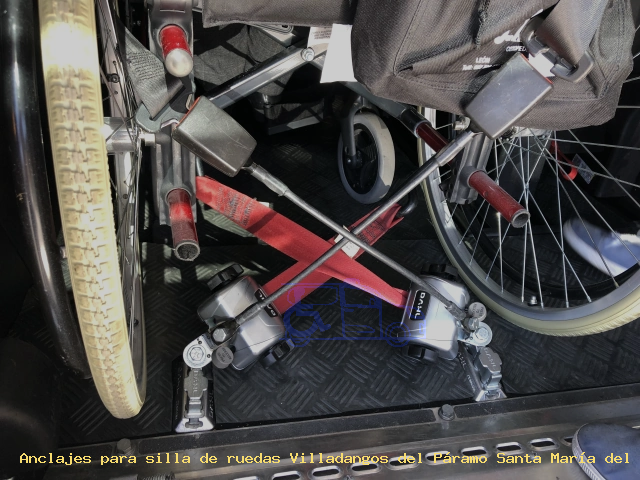Sujección de silla de ruedas Villadangos del Páramo Santa María del Páramo
