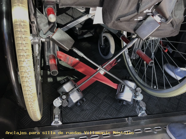 Anclaje silla de ruedas Villamanín Móstoles