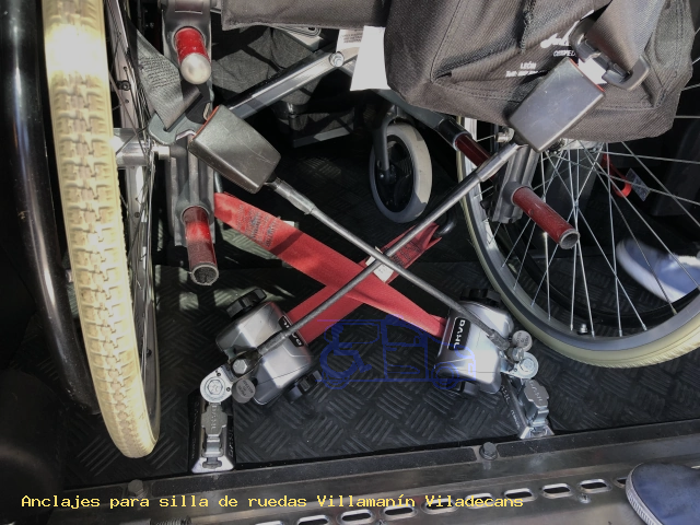 Anclajes silla de ruedas Villamanín Viladecans