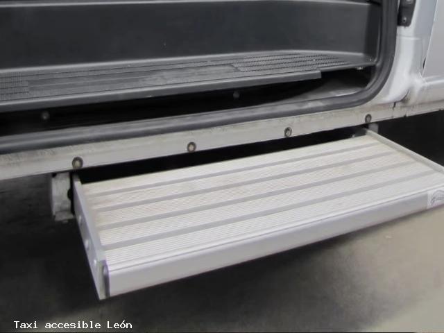 Escalón del taxi León