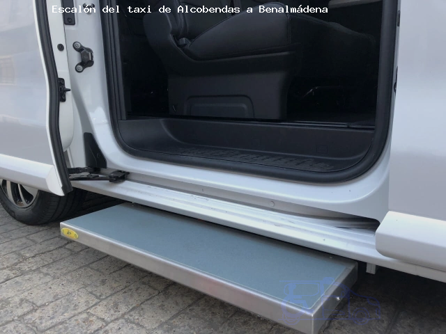 Taxi con escalón de Alcobendas a Benalmádena