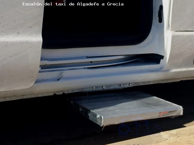 Escalón del taxi de  a Grecia