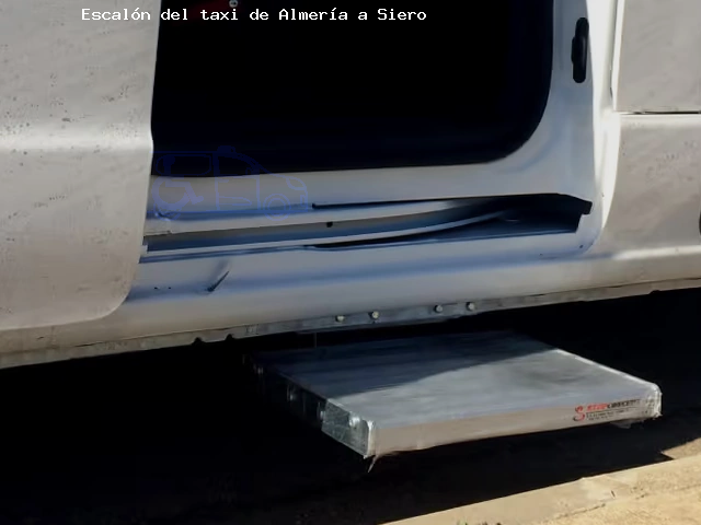 Escalón del taxi de  a Siero