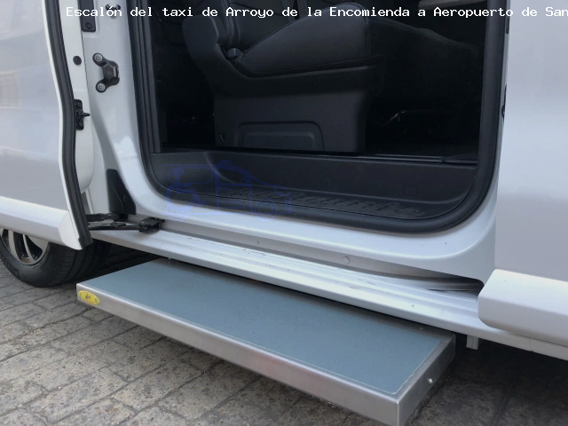 Taxi con escalón ruta Arroyo de la Encomienda Aeropuerto de Santander
