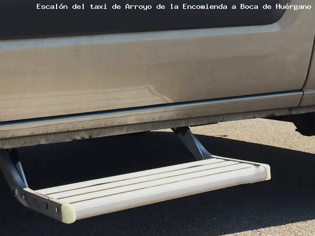 Escalón del taxi de  a Boca de Huérgano