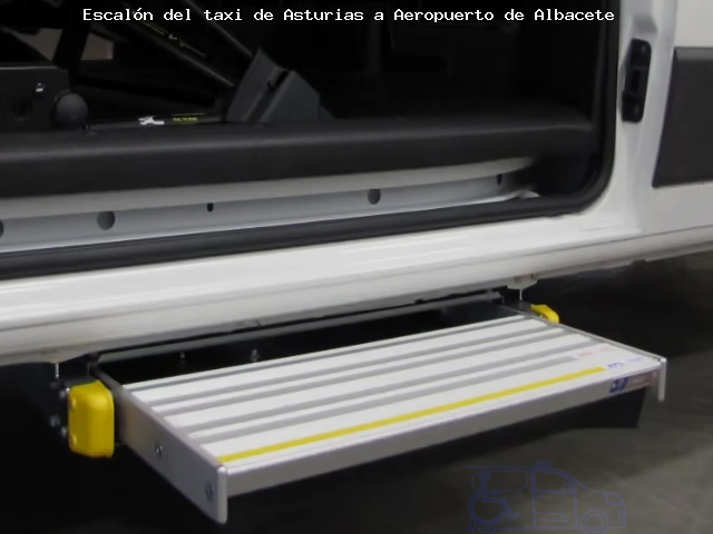 Escalón del taxi de  a Aeropuerto de Albacete