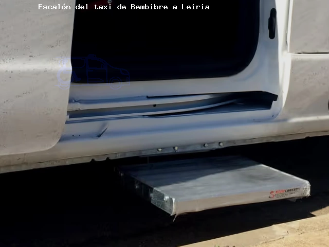 Escalón del taxi de  a Leiria