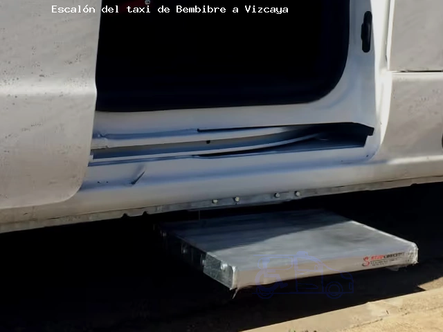 Escalón del taxi de  a Vizcaya