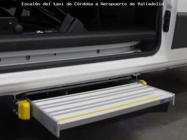 Escalón del taxi de  a Aeropuerto de Valladolid