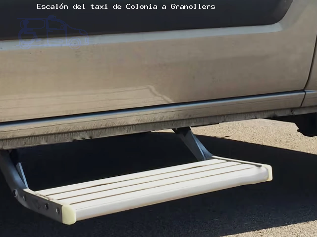 Escalón del taxi de  a Granollers