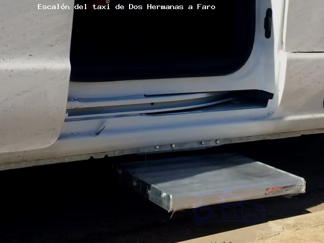 Escalón del taxi de  a Faro