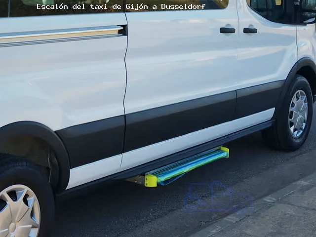 Escalón del taxi de  a Dusseldorf