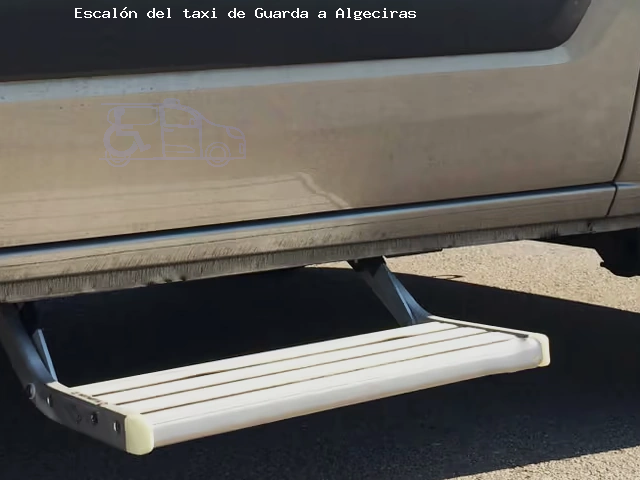 Escalón del taxi de  a Algeciras