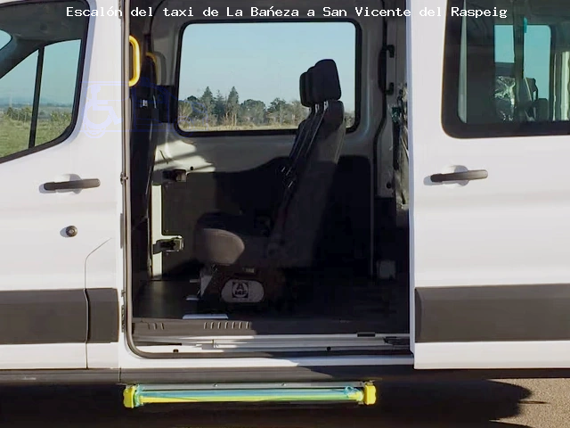 Escalón del taxi de  a San Vicente del Raspeig