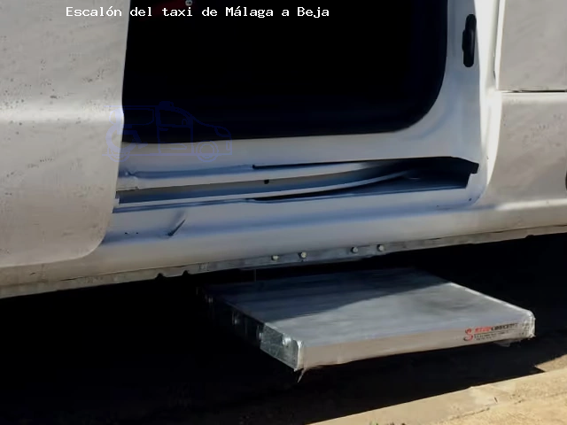 Escalón del taxi de  a Beja