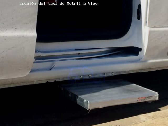 Taxi con escalón de Motril a Vigo