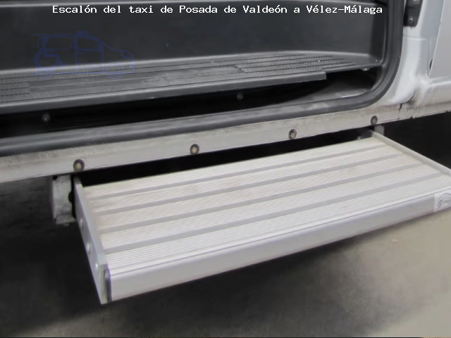 Escalón del taxi de  a Vélez-Málaga