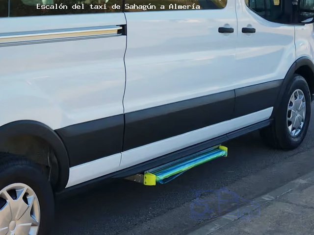 Escalón del taxi de  a Almería