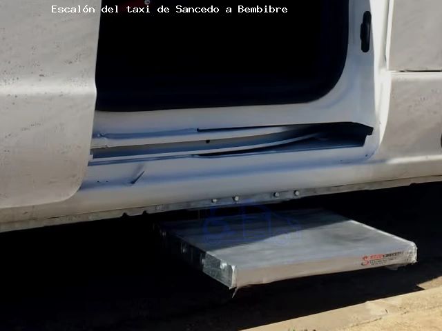 Escalón del taxi de  a Bembibre
