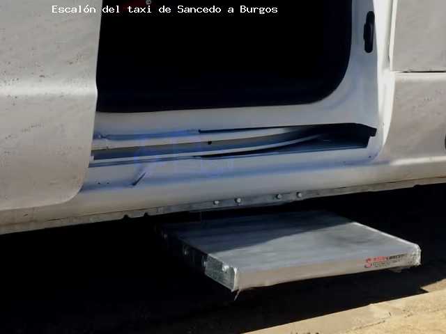 Escalón del taxi de  a Burgos