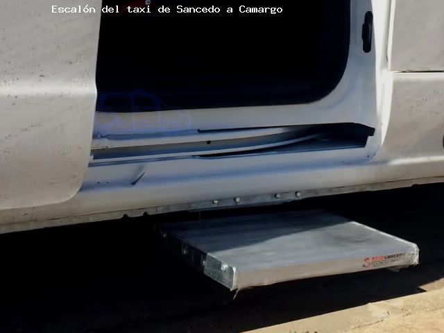 Escalón del taxi de  a Camargo