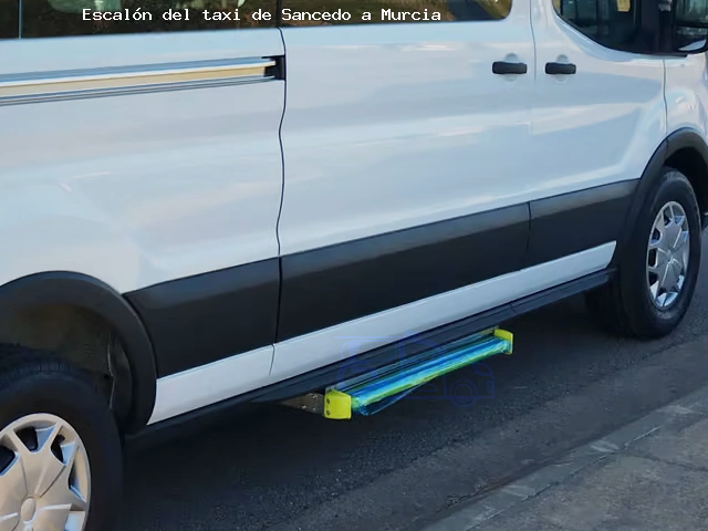 Escalón del taxi de  a Murcia