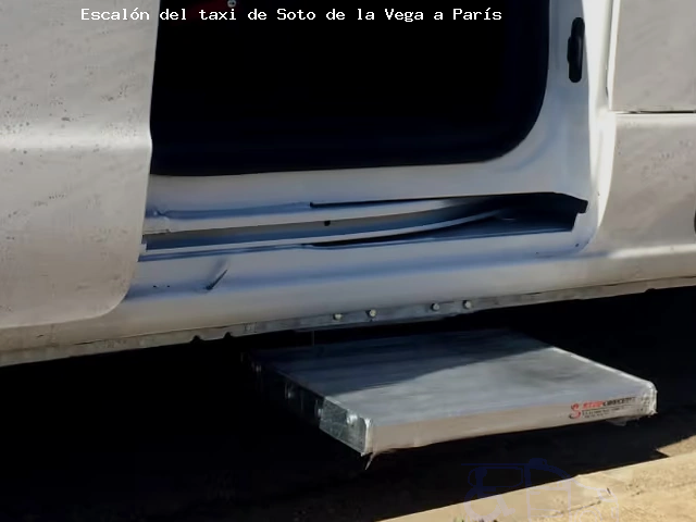 Escalón del taxi de  a París