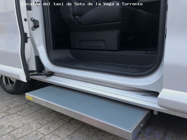 Escalón del taxi de  a Torrente